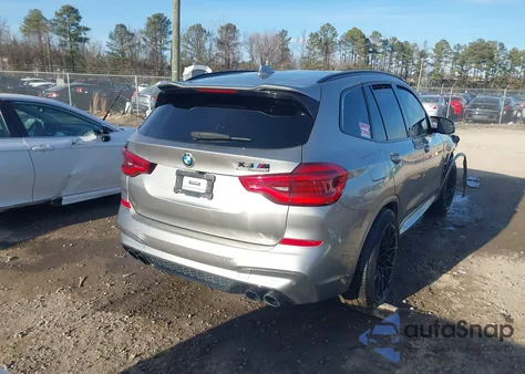 2020 BMW X3 M Competition из США, поврежденный, VIN 5YMTS0C03L9C01341